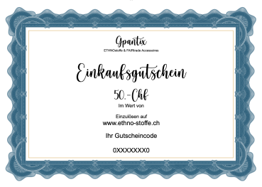 Geschenkgutschein 50